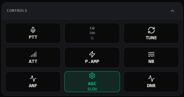 Controls Panel